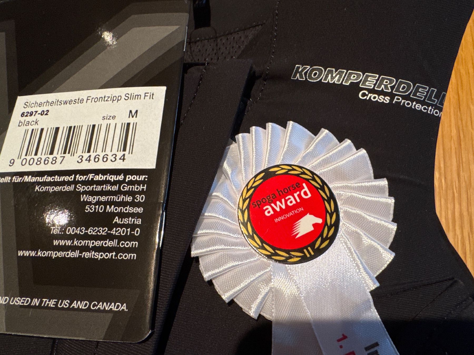Protezioni & Imbottiture: Komperdell Reit- Sicherheits- Weste Equestrian Level 3 Gr. M – Nuovo e nell'imballaggio originale da Sennwald venduto da CountryLife 2