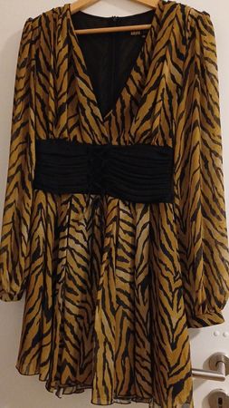 Neuwertiges Babylon Kleid im Animal-Print, Gr.IT 40