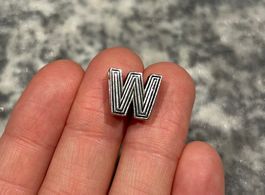 Pandora Reflexions Clip, Buchstabe „W“ 🤍 wie NEU! ✨