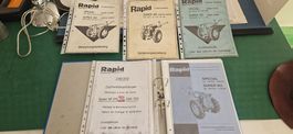 Original Rapid Einachstraktor Bedienungsanleitung Ersatzteil