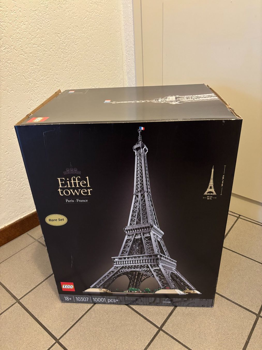 Lego Kit di costruzioni: Lego Eifelturm 10307 zusammengebaut – Usato da Biel/Bienne venduto da Aehm 4