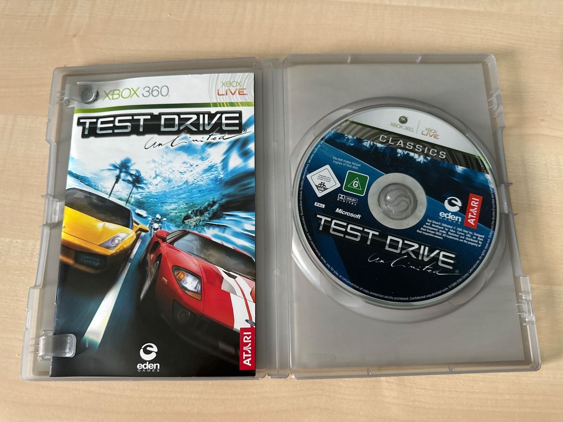 Microsoft Giochi: Xbox 360 Test Drive Classics – Usato da Arisdorf venduto da comestibles 2