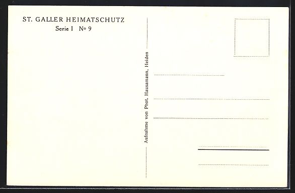 Ansichtskarten: AK Lichtensteig, Leuengässli – Gebraucht aus Berlin von bartko-reher 1