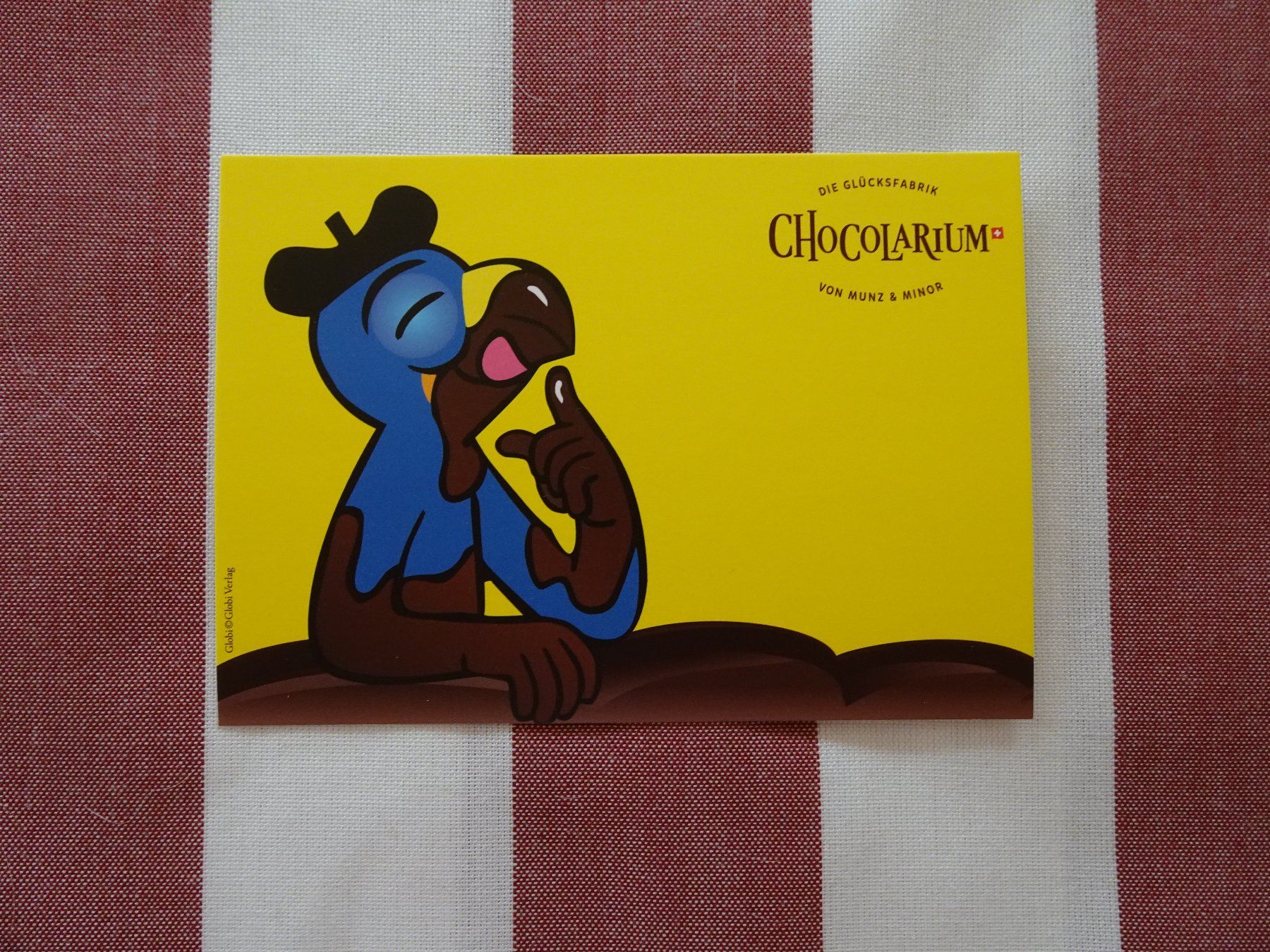 Cartoline postali: NEUE Postkarte Globi Chocolarium - G46 – Nuovo (secondo la descrizione) da Küssnacht am Rigi venduto da Globi-Love