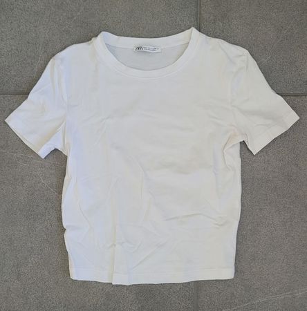 T-Shirt Zara Weiss Grösse S, guter Zustand