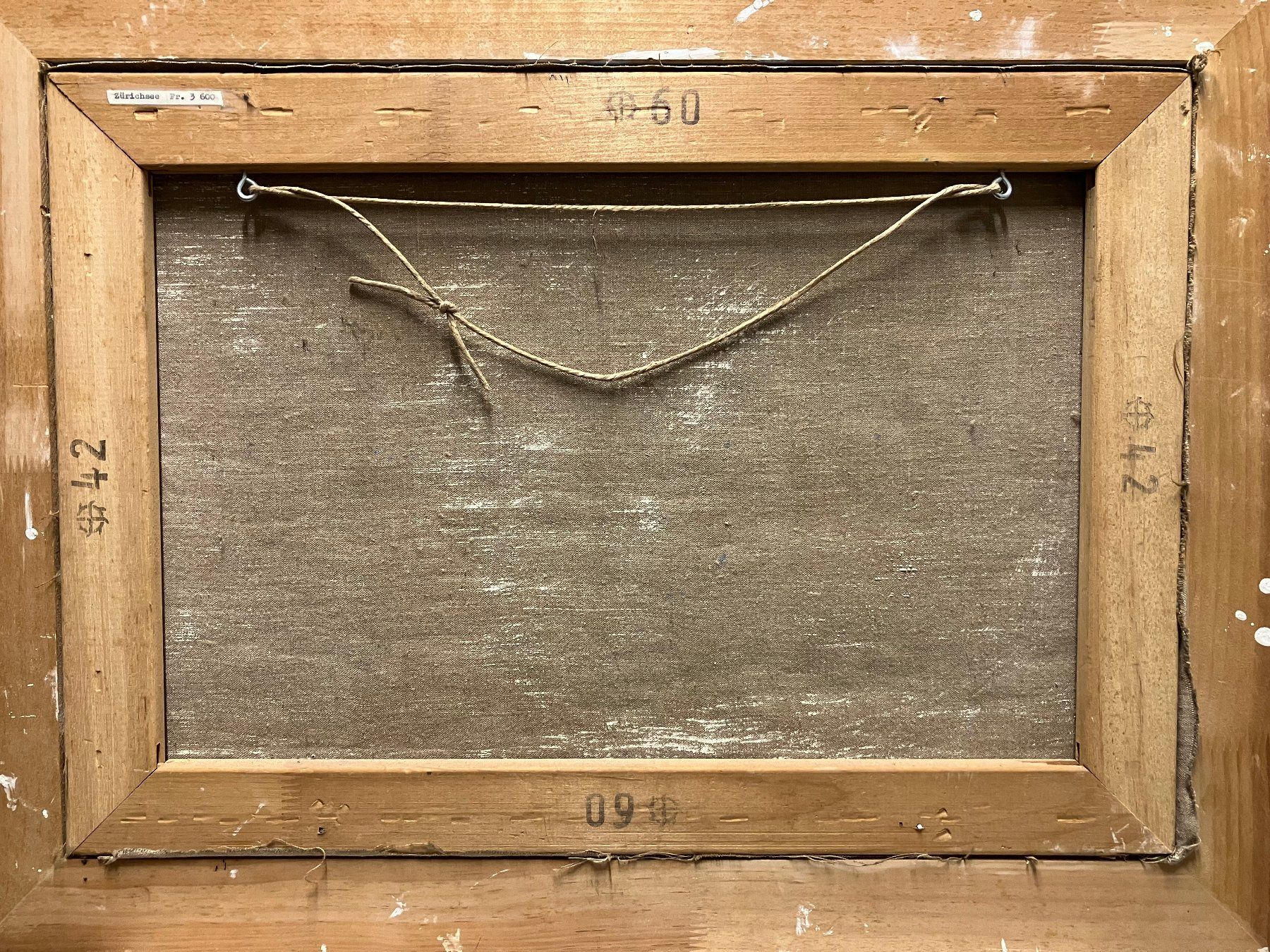 Gemälde: HENRY WASER  ZÜRICH SEE  Text beachten – Gebraucht aus Pfäffikon ZH von Einarrolf 2