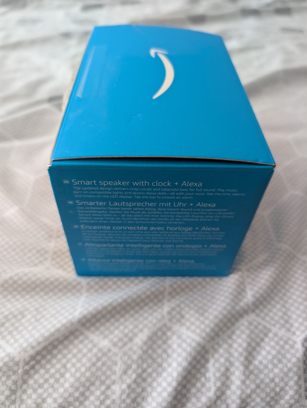 Amazon Casse acustiche: AMAZON Echo Dot mit Uhr Alexa – Nuovo (secondo la descrizione) da Basel venduto da Master-Ball 3