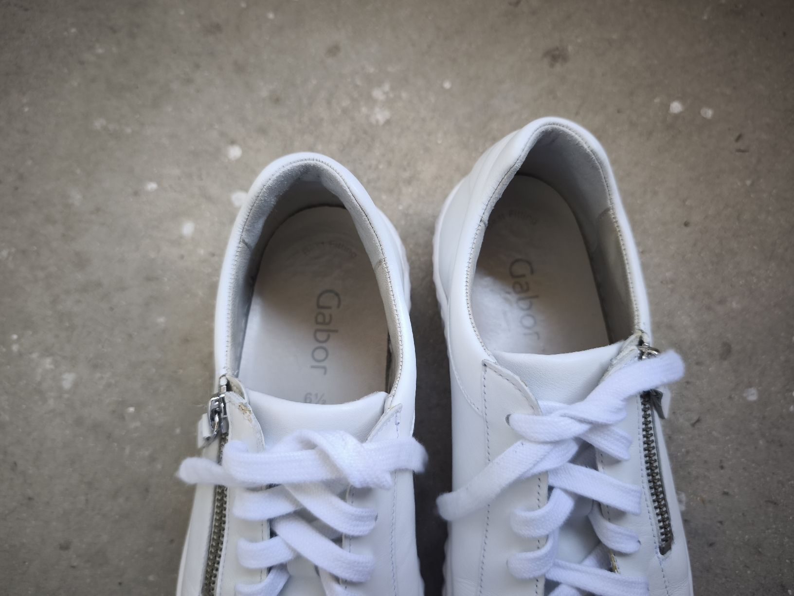 Gabor Chaussures femmes: Gabor Sneakers Leather White, 40 – D'occasion à Sursee par Re.joy 6
