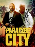PARADISE CITY John TRAVOLTA Bruce WILLIS / TOP AUTOGRAMME