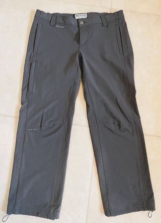 Columbia Hose Wandern Trekking grau Gr 10=40 Bundweite 42cm