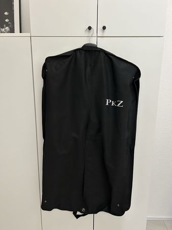 Anzug BOSS Italienischer Stoff Super 120 Slim Fit Blau