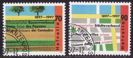 Satz SBK-Nr. 920-921 (Sondermarken 1997) gestempelt