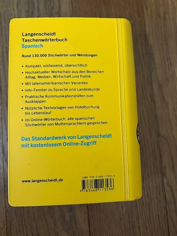 Libri: Langenscheidt Taschenwörterbuch Spanisch - Deutsch... – Usato da Basel venduto da pat_y298 1