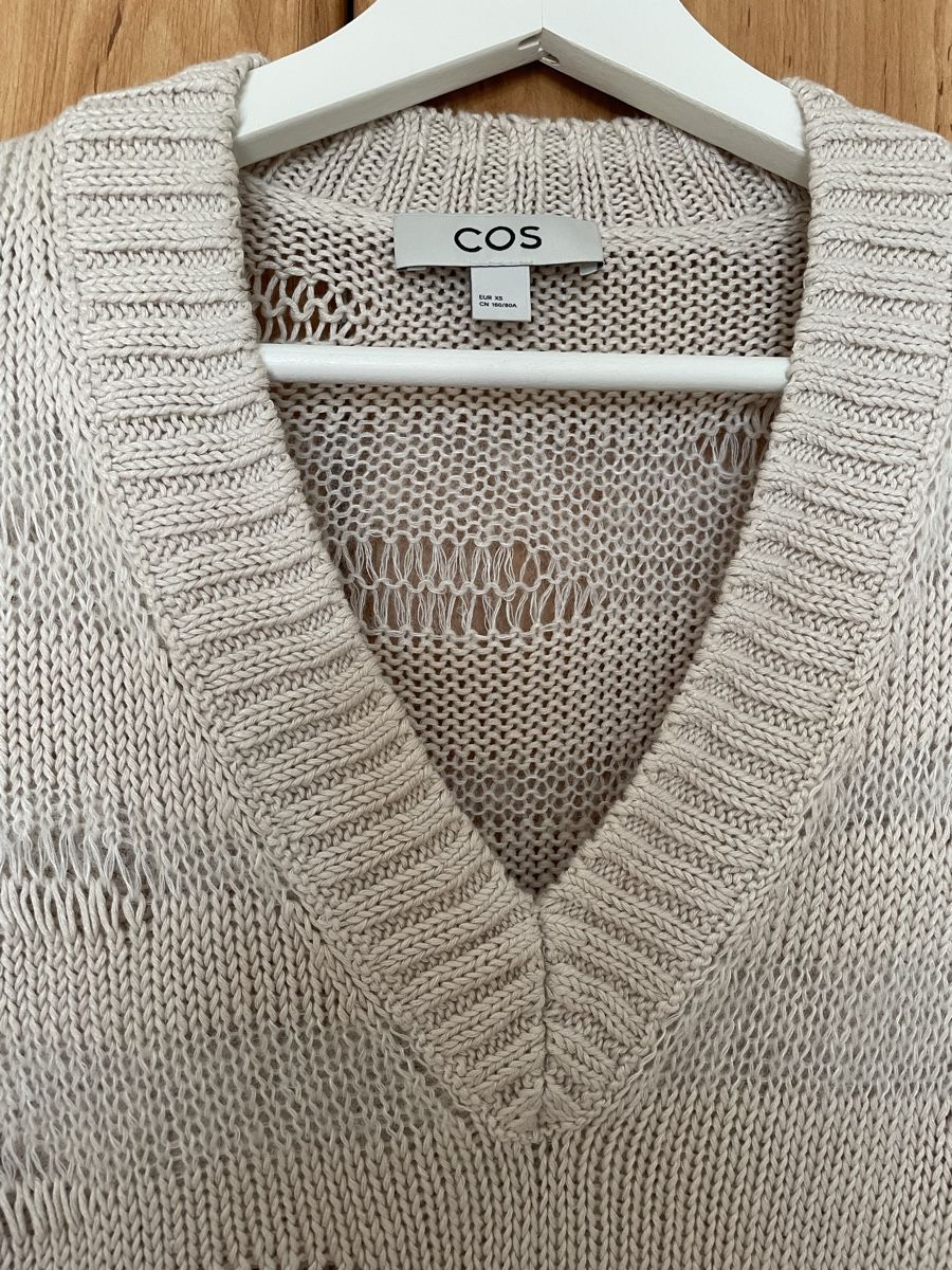 Cos Maglioni & Felpe: COS Knit Sweater, Leinen-Wool Pullover – Nuovo (secondo la descrizione) da Möhlin venduto da Halylea 1