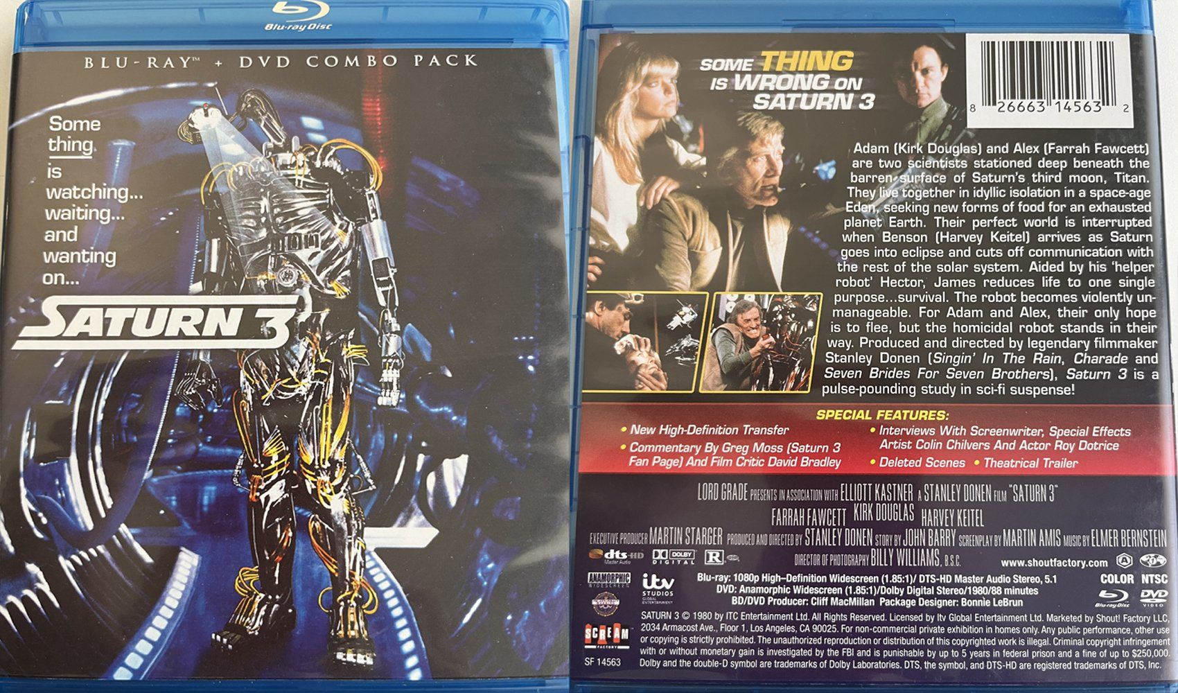 Tous les DVDs: Blu-Ray Saturn 3 – D'occasion à Satigny par carbone888