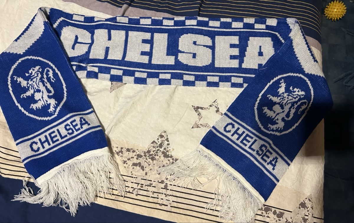 Foulard & Sciarpe: Chelsea Fussball Schal  – Usato da Iseltwald venduto da Anjo1291