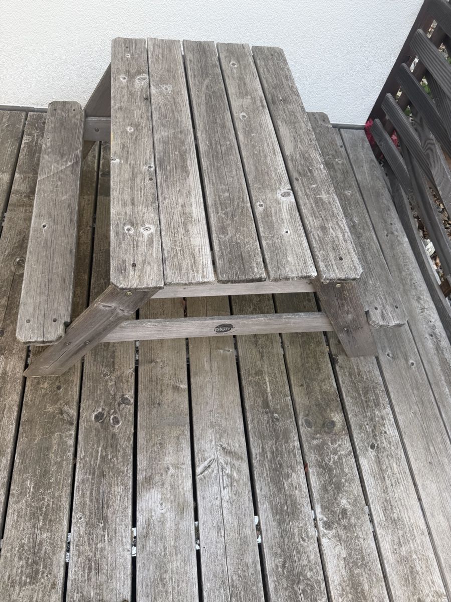 Tables: Kinder Gartentisch – D'occasion à stallikon par Guetze1990 1