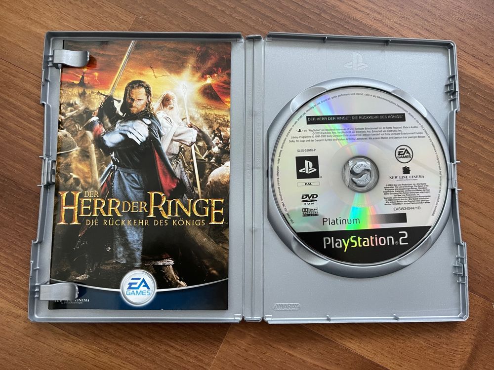PS2 PAL Herr der Ringe Die Rückkehr des Königs komplett Kaufen auf Ricardo