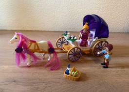 Playmobil 6856 - Königspaar mit Pferdekutsche - komplett