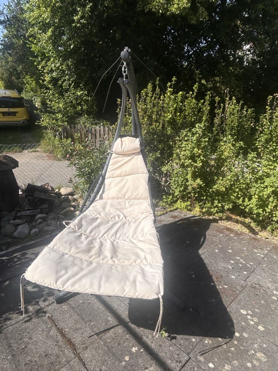 Poltrone pensili da giardino: Gartenliege schwebend – Usato da Killwangen venduto da Ferdinand3 1