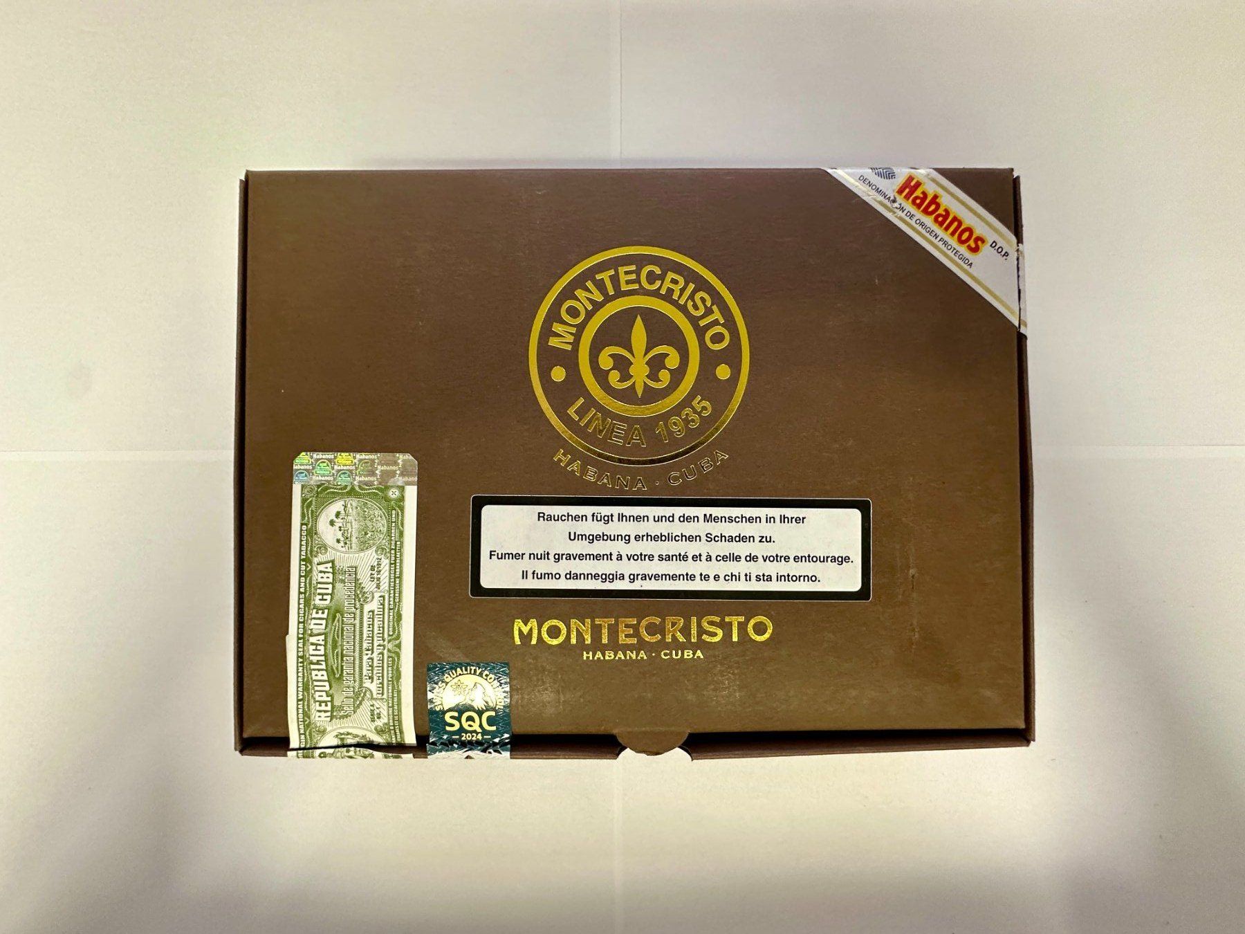 Montecristo Sigari: Montecristo Linea 1935 Dumas – Nuovo e nell'imballaggio originale da Walchwil venduto da smokies 3