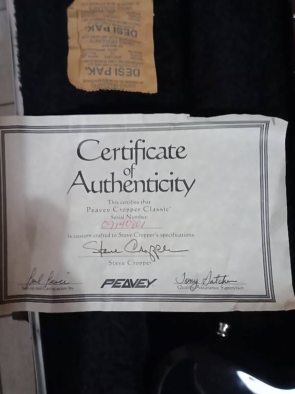 Strumenti musicali: Peavey Steve Cropper Made in USA – Usato da Locarno venduto da upe_5swg 1