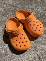 Crocs Clogs orange Grösse 10 - super Zustand