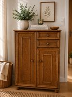 Vintage Schrank in Holzoptik 