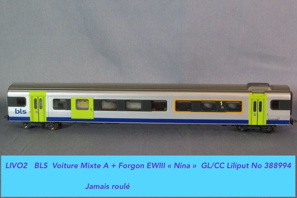 Liliput HO DC : ÖBB voiture de 1ère classe A courte (Gebraucht) in