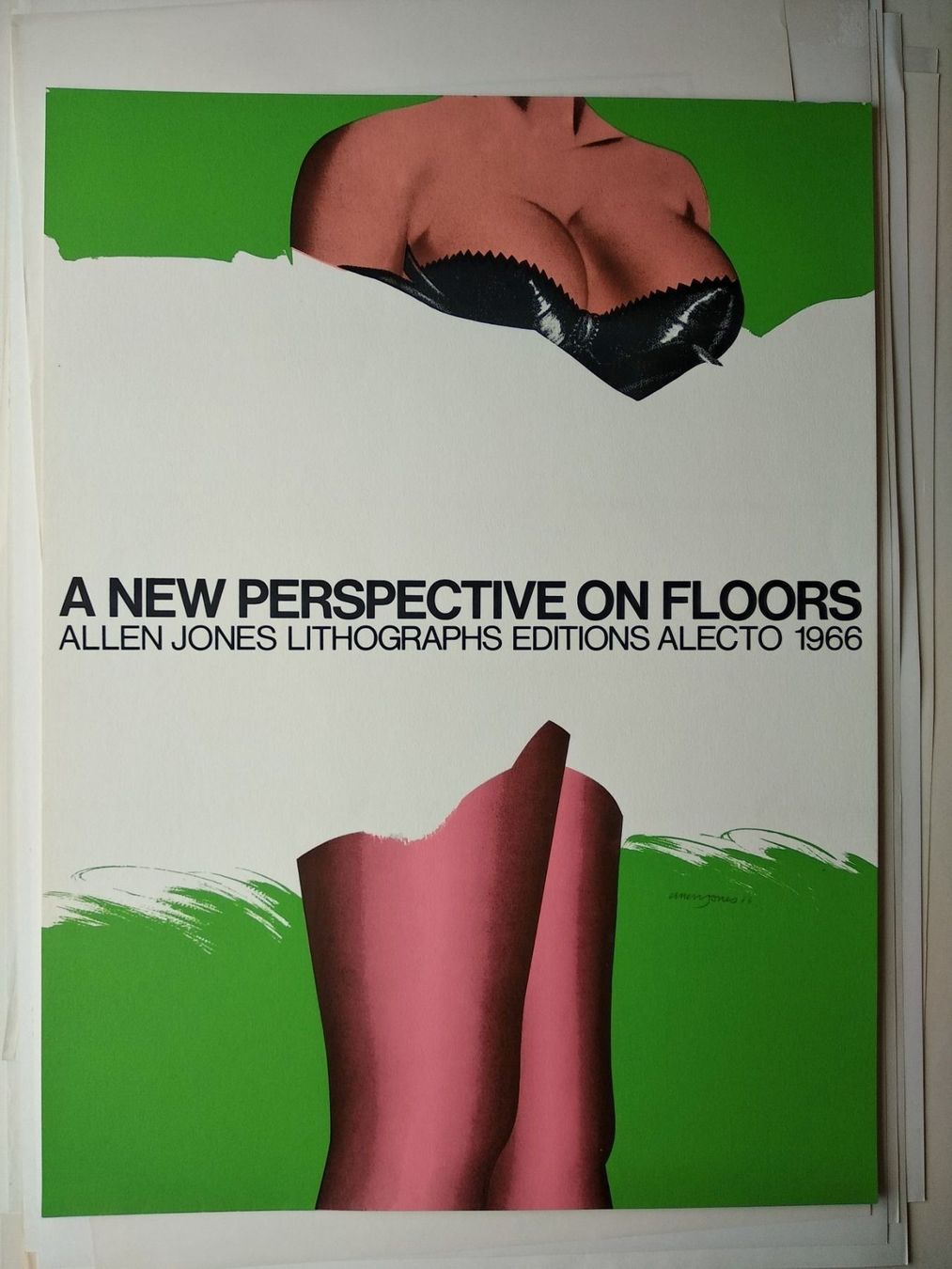 Poster & Bilder: ALLEN JONES - A NEW PERSPECTIVE ON FLOOR – Gebraucht aus Goldach von Gaip 1