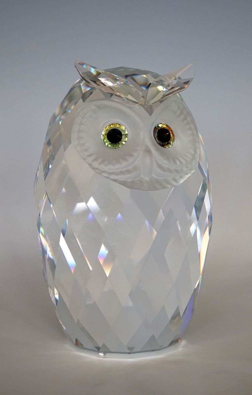 Swarovski Figuren: Swarovski Eule gross 16cm – Neu (gemäss Beschreibung) aus Jona von tischline