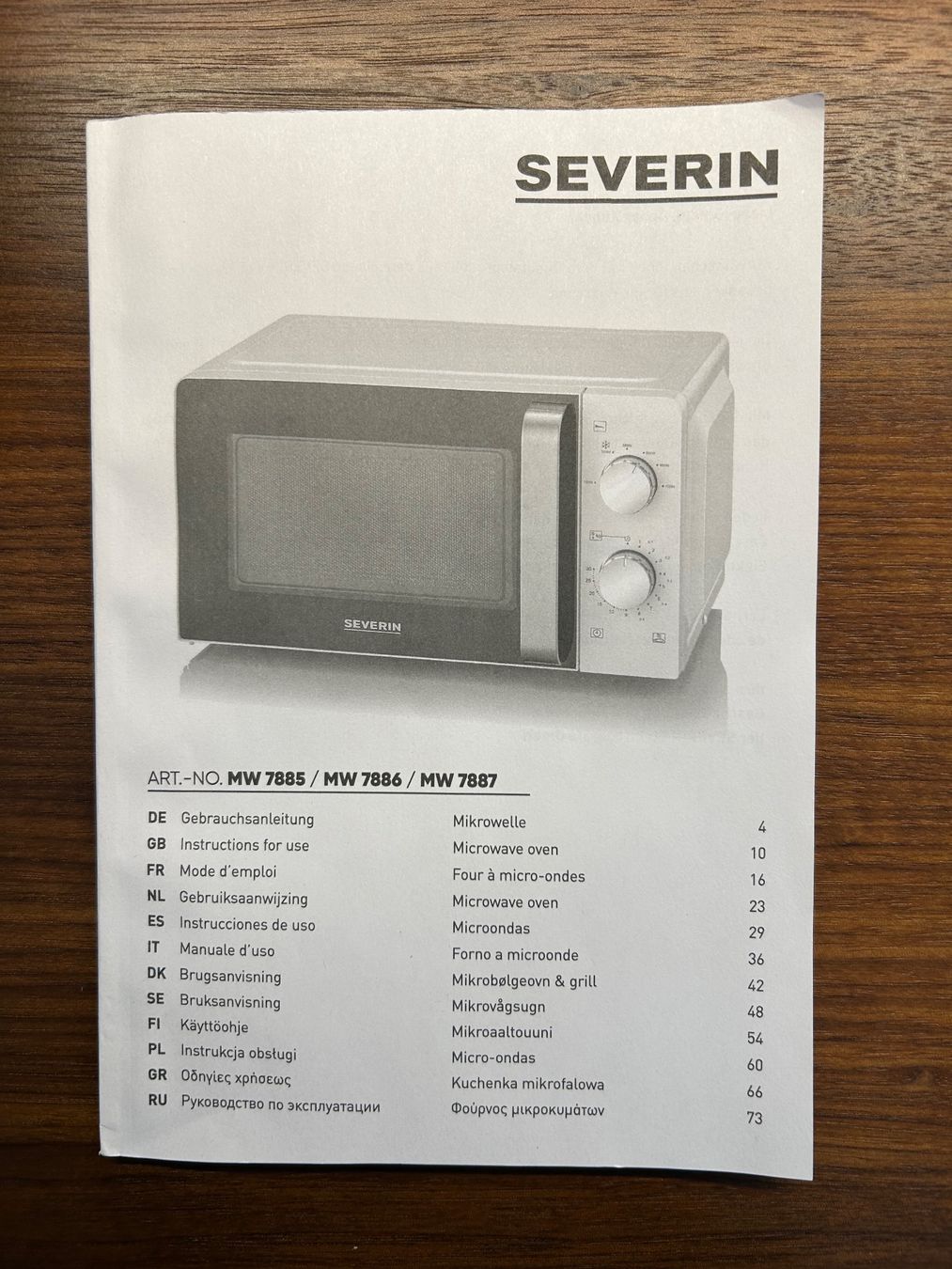 Forni: Mikrowelle Severin MW7886 – Nuovo (secondo la descrizione) da Kirchdorf AG venduto da ColorPurple 4