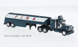 Mack RS700 Tank-SZ Fina Brekina H0 1/87