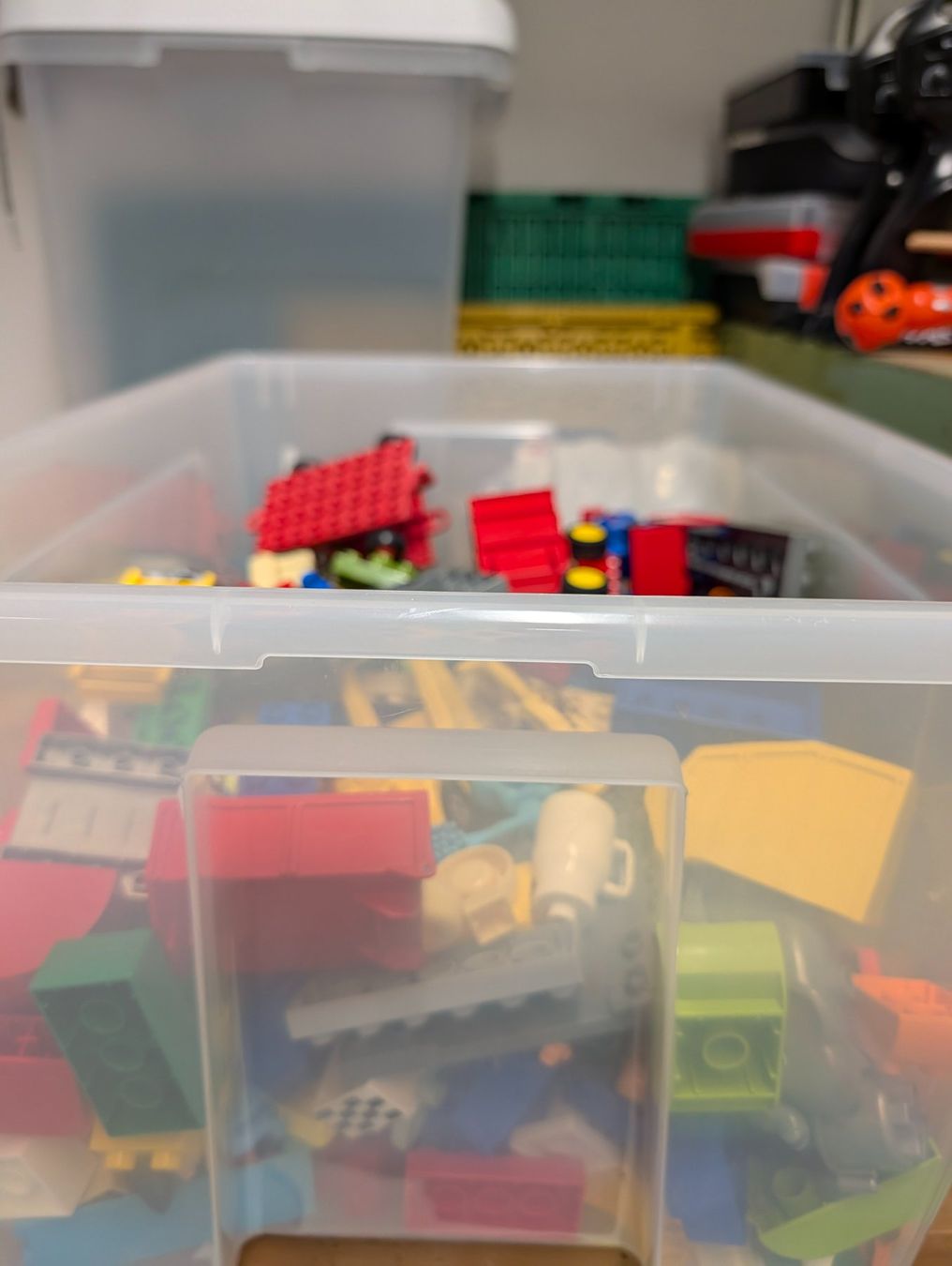 Lego Giocattoli: Lego Duplo Klötze gemischt inkl. Box – Usato da Engelburg venduto da benilo 1