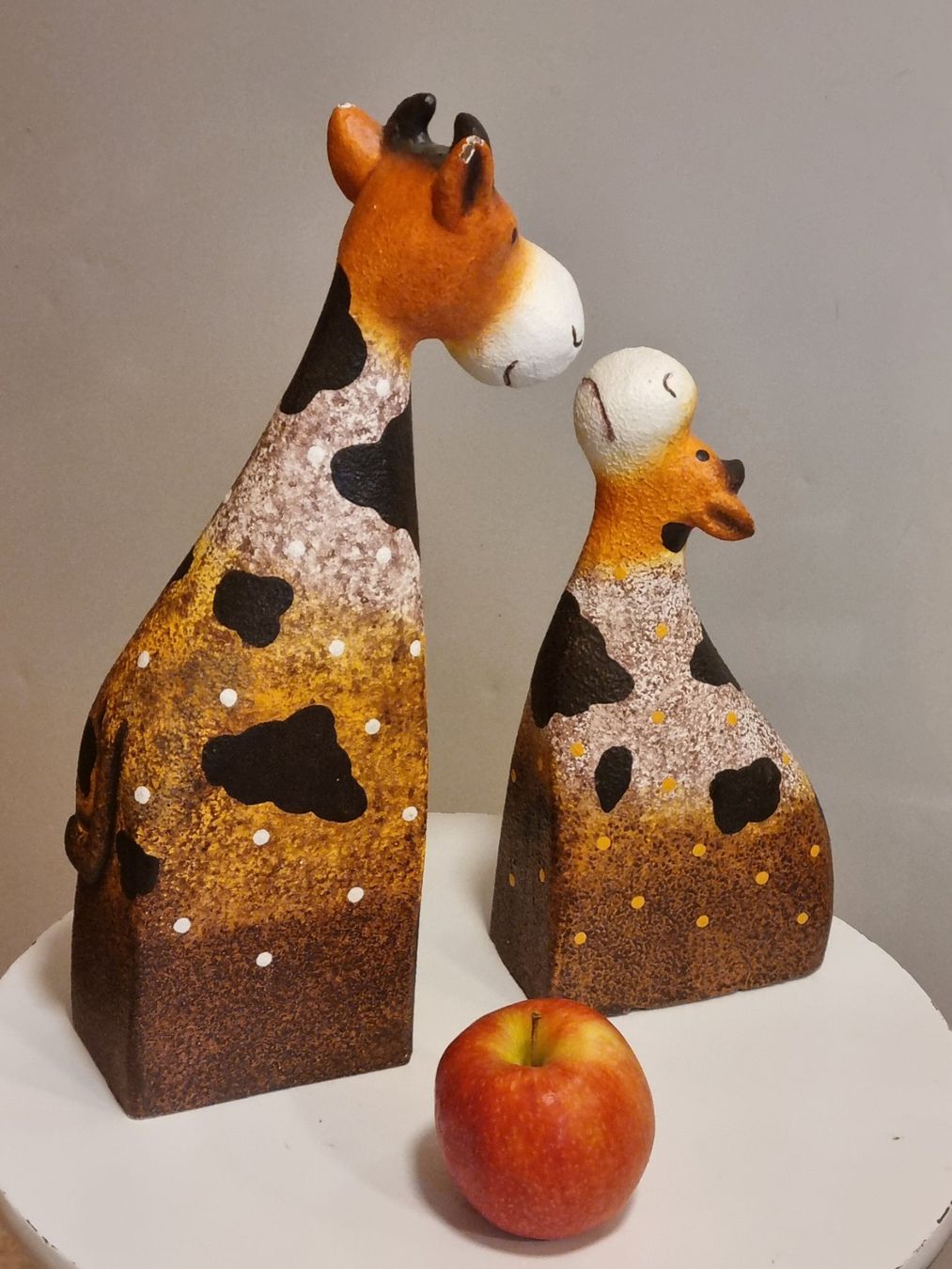 Statuette: 2 Deko-Kühe Figuren 29 cm – Usato da Scharnachtal venduto da devin03