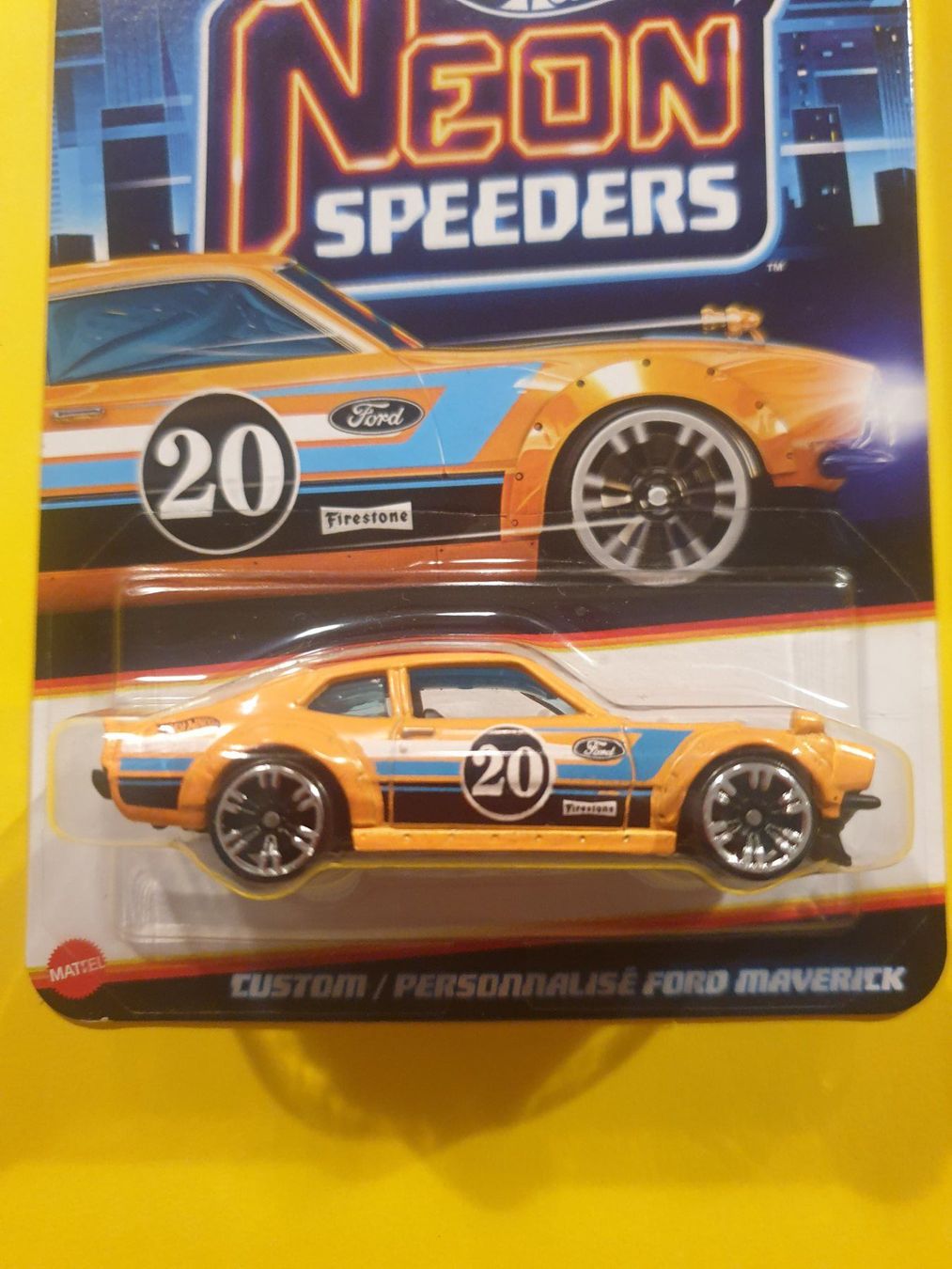 Hot Wheels Modellini d'auto: Hot Wheels CUSTOM FORD MAVERICK – Nuovo e nell'imballaggio originale da Oftringen venduto da Rotor 2