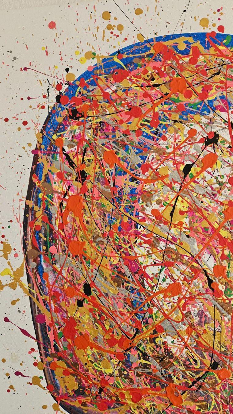 Gemälde: Tableau abstrait unique, parfait pour décorer votre intér... – Neu (gemäss Beschreibung) aus Le Locle von fab_c9hh 3