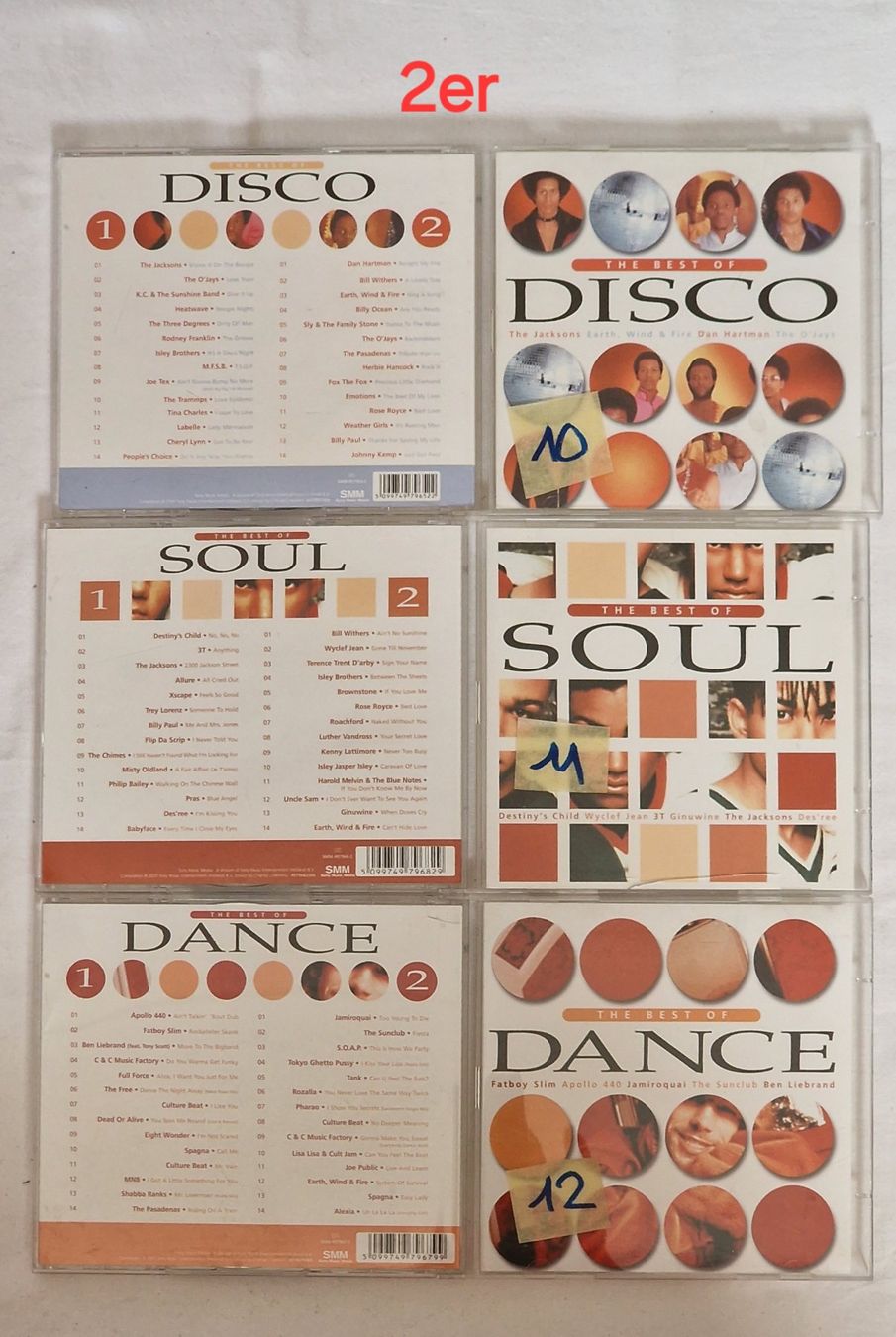 CD: Pop und Sampler 9 CDs, auch einzeln möglich – Usato da Uitikon Waldegg venduto da Smeragol 5