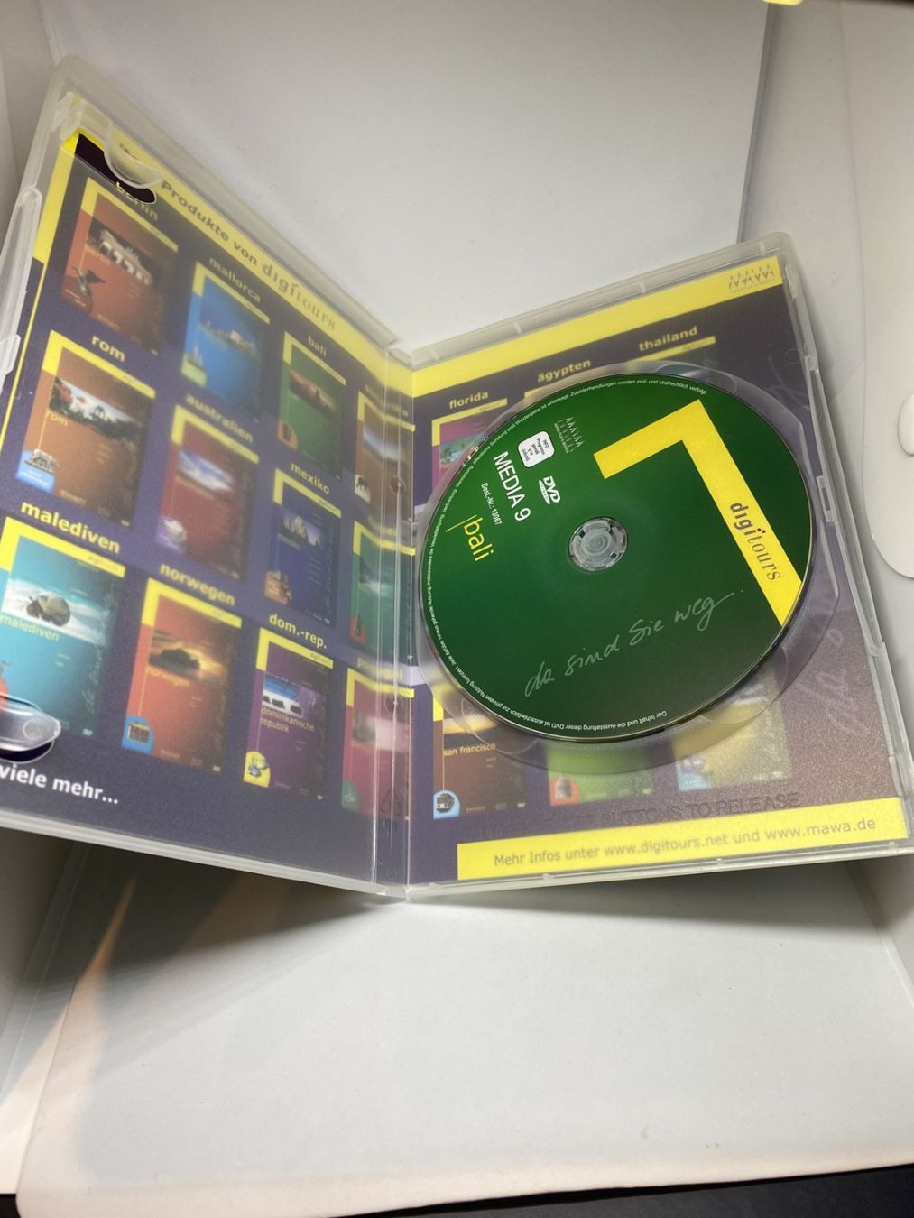 Alle DVDs: Bali + Rom  Reiseführer DVD – Gebraucht aus Herisau von Fissore 2