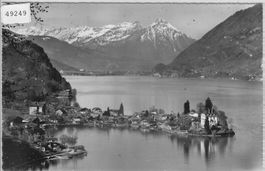 Iseltwald am Brienzersee mit Niesenkette