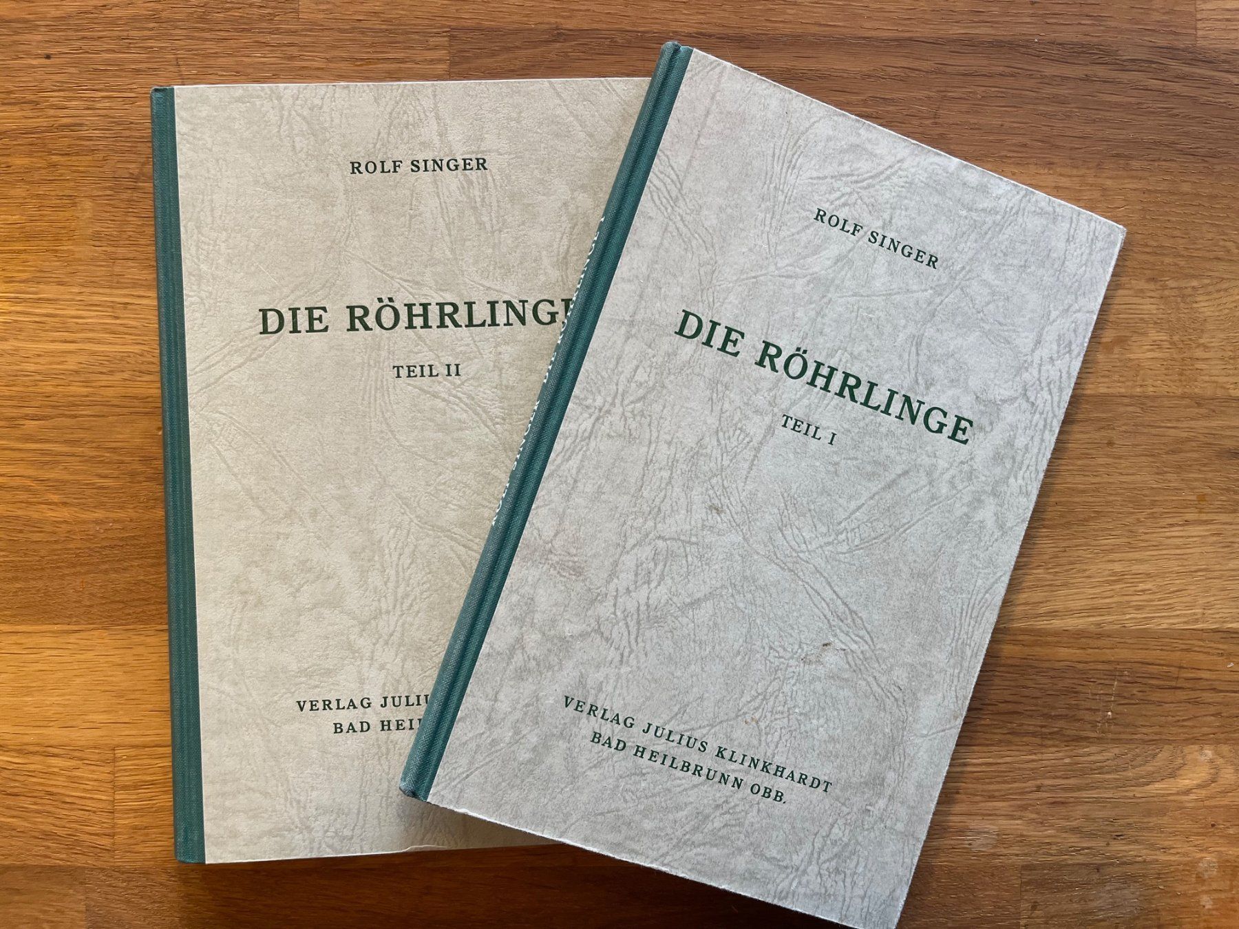 Bücher: Die Röhrlinge Band 1 & 2 von Rolf Singer – Gebraucht aus Laufen von Nuria44 4