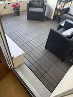 WPC Balkon Klickfliesen