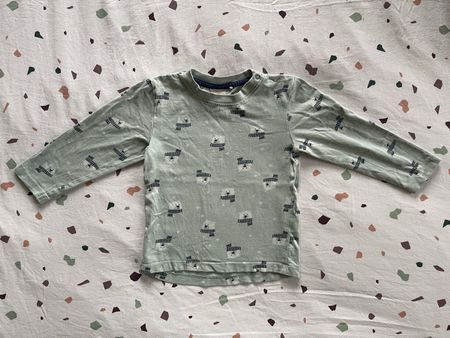 Langarmshirt, Gr. 92, Smile
