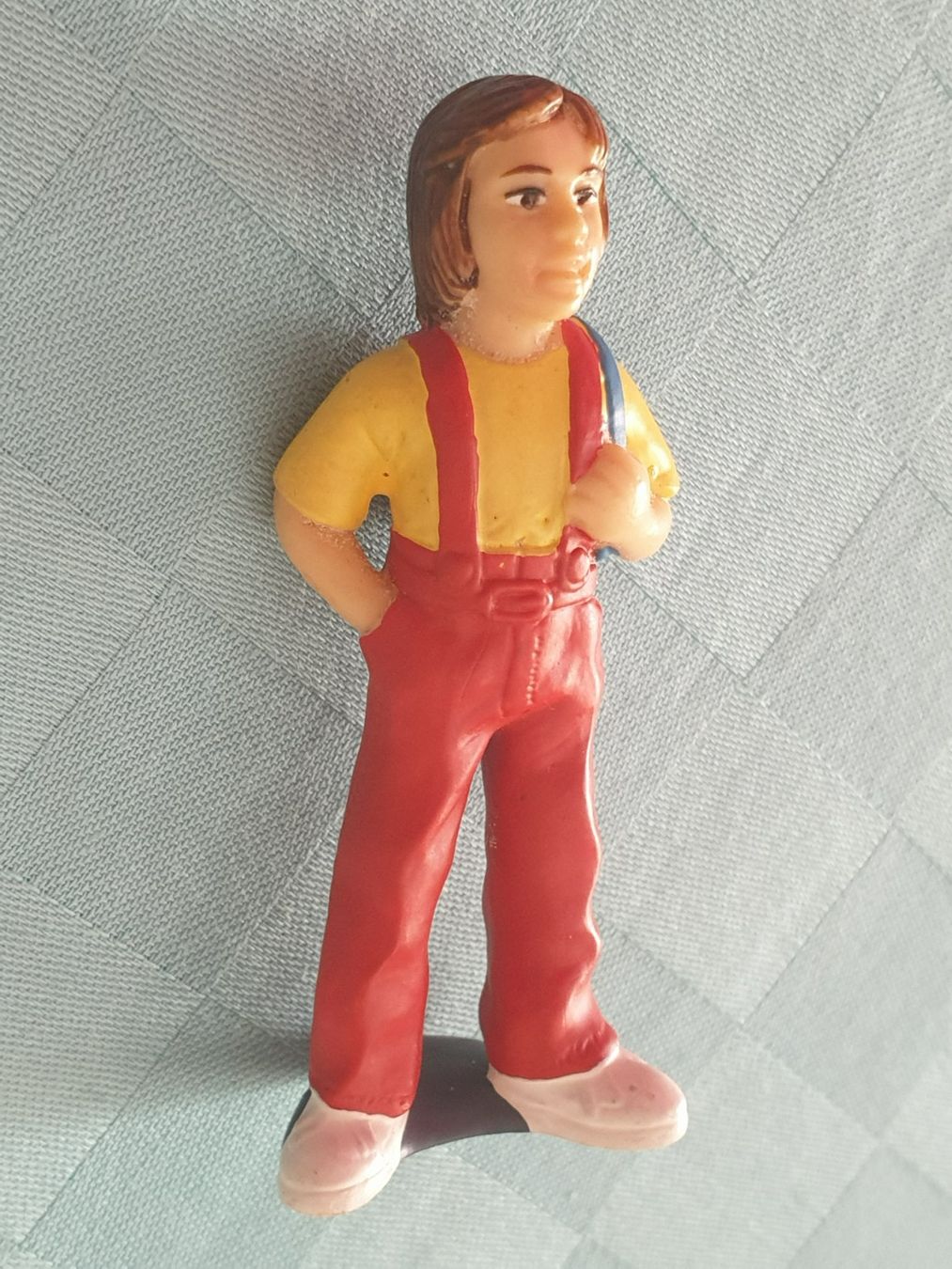 Schleich Figuren: Mädchen mit blauem Rucksack Schleich Figur – Gebraucht aus Mörschwil von spirspi 1