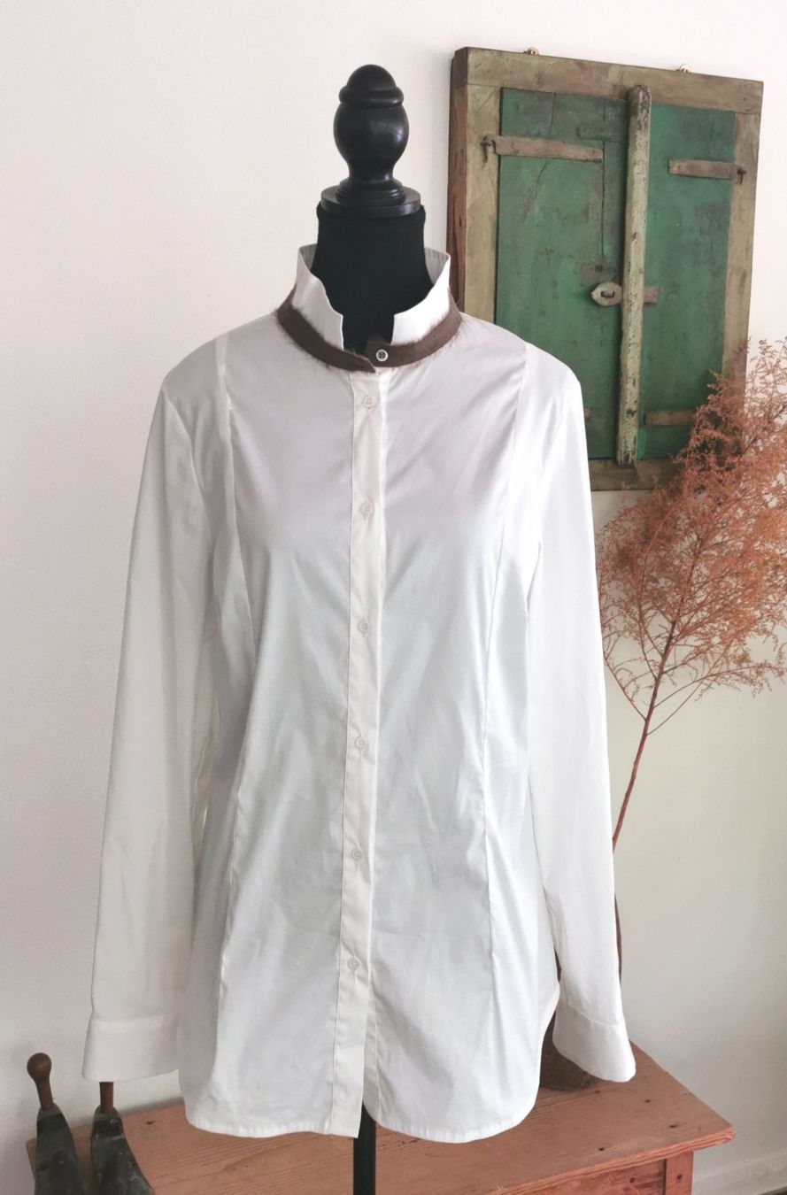 Peserico Camicette: Peserico hochwertige exklusive Bluse Gr. M – Usato da gachnang venduto da tibus1