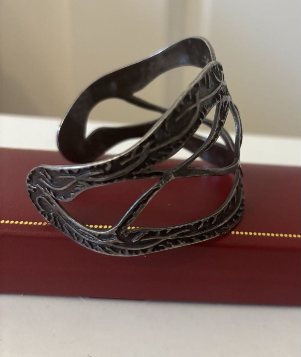 Bracciali & Braccialetti: Bracelet Manchette en argent vintage – Usato da Genève venduto da ati_tj8f 2