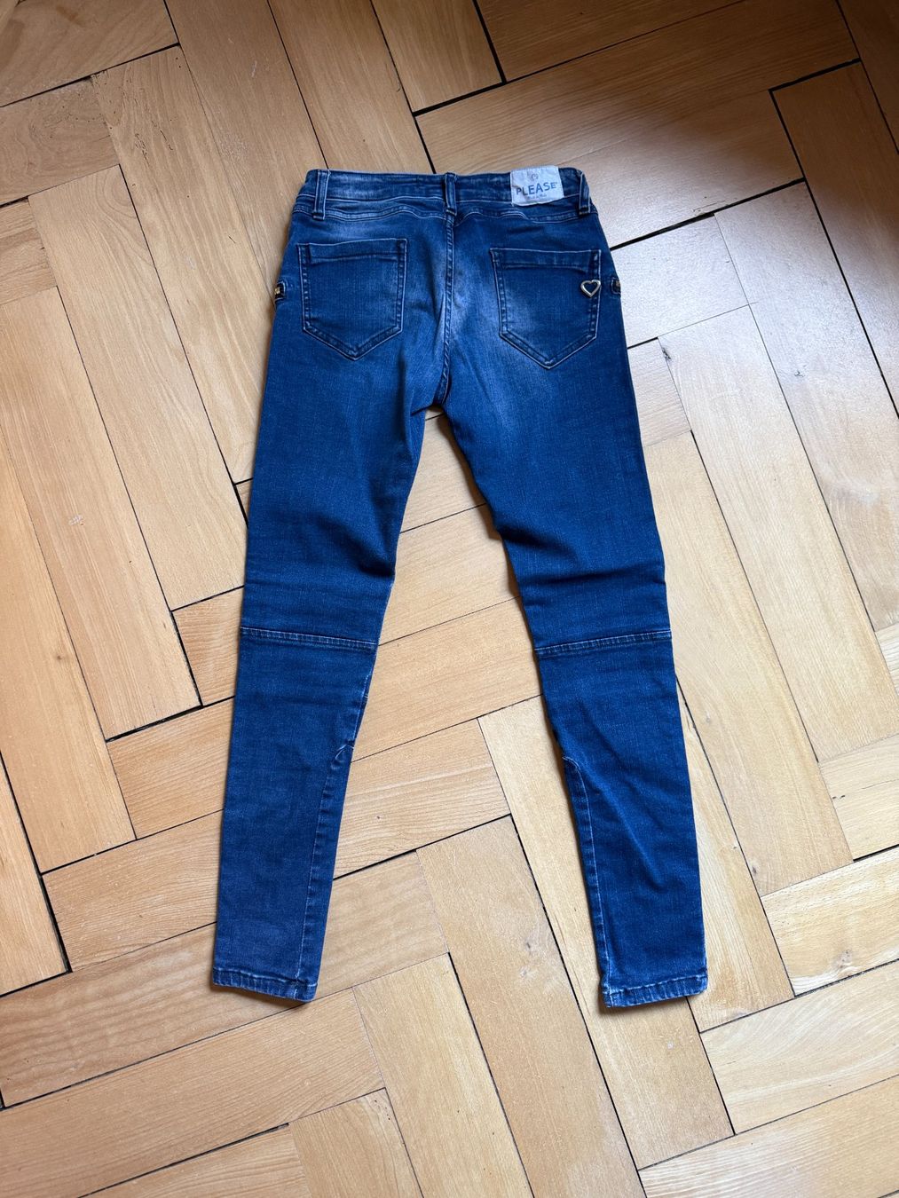 Please Jeans Jeans: PLEASE - Skinny Jeans blau S – Usato da Zürich venduto da Diazaio 2