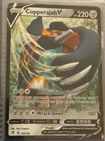 Pokemon Karte Copperajah V 136/192 NEU