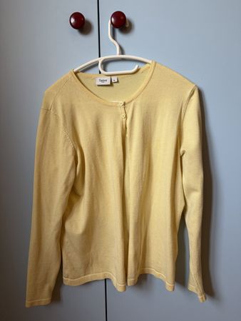 Cardigan Saint Tropez gelb Grösse XL gebrauchter Zustand