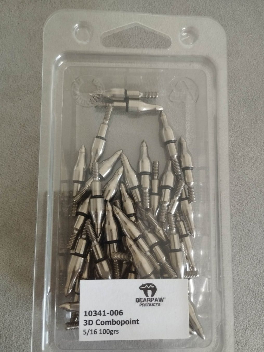 Tiro con l'arco: 3D Combo Spitze Edelstahl 65 - 125 grain – Nuovo e nell'imballaggio originale da Murg venduto da mar_bkc8 2
